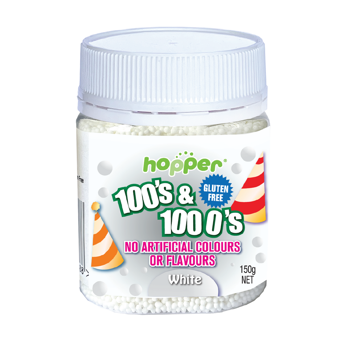 Hopper 100s and 1000s White 150g