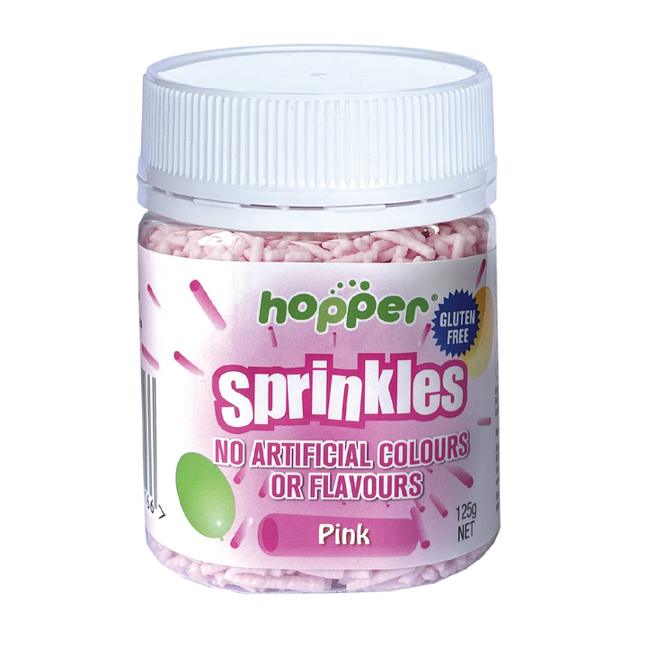 Hopper Sprinkles Pink 125g