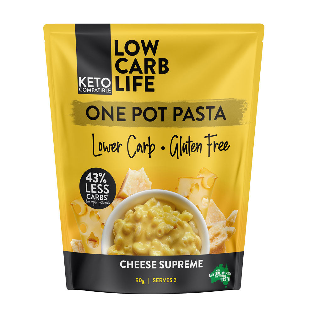 Lower Carb Pasta - Cheese Supreme