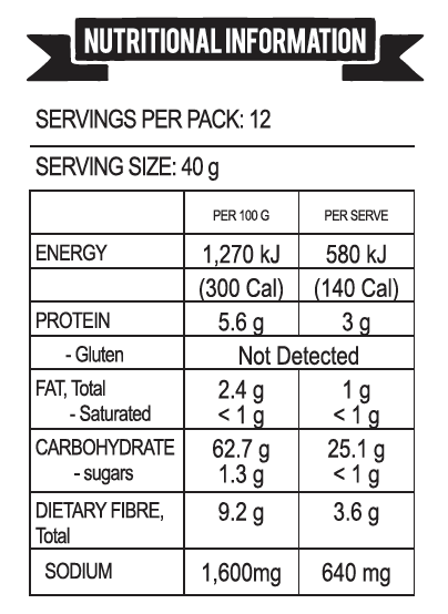 The Gluten Free Food Co Quick Mix Bread Mix