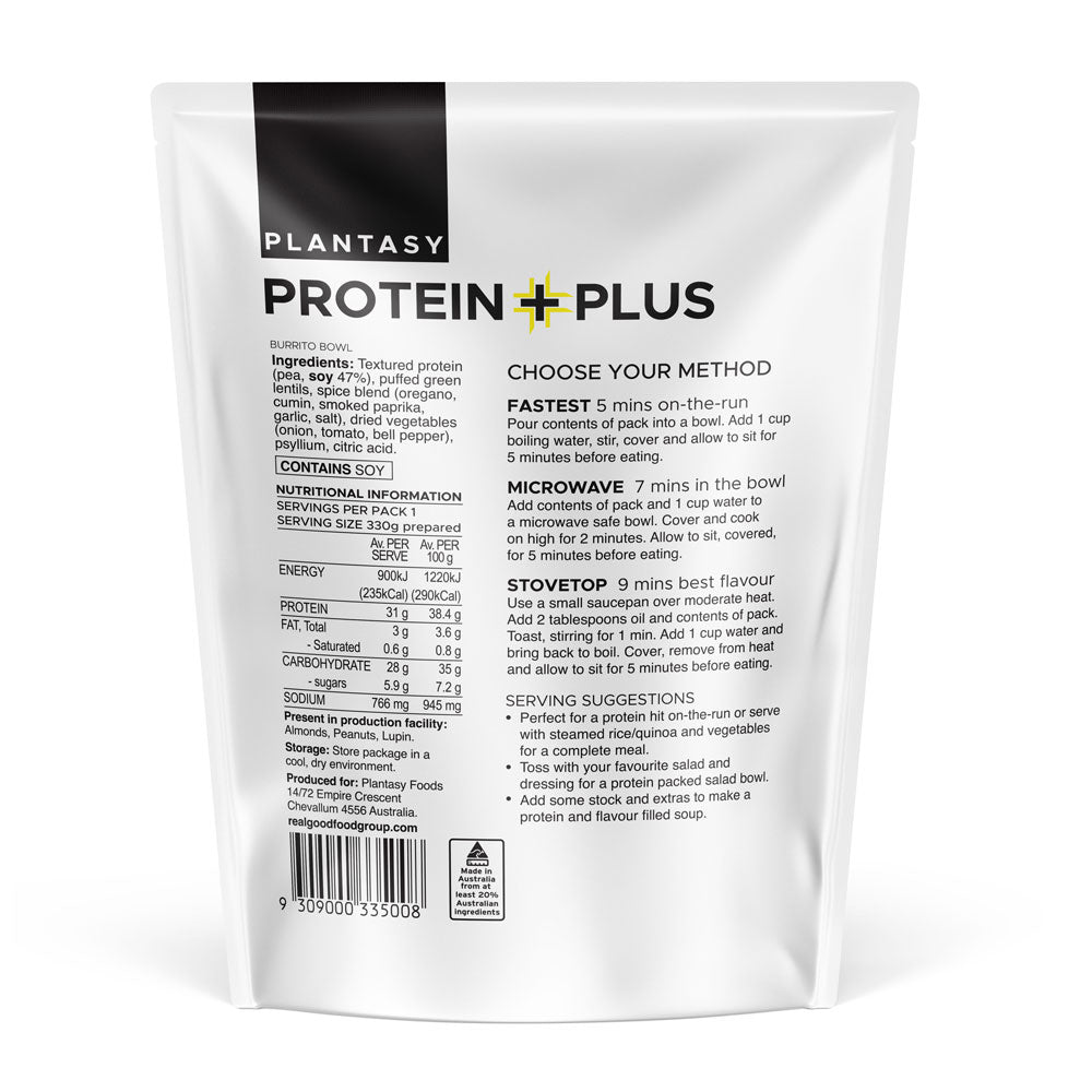 Protein PLUS Burrito Bowl
