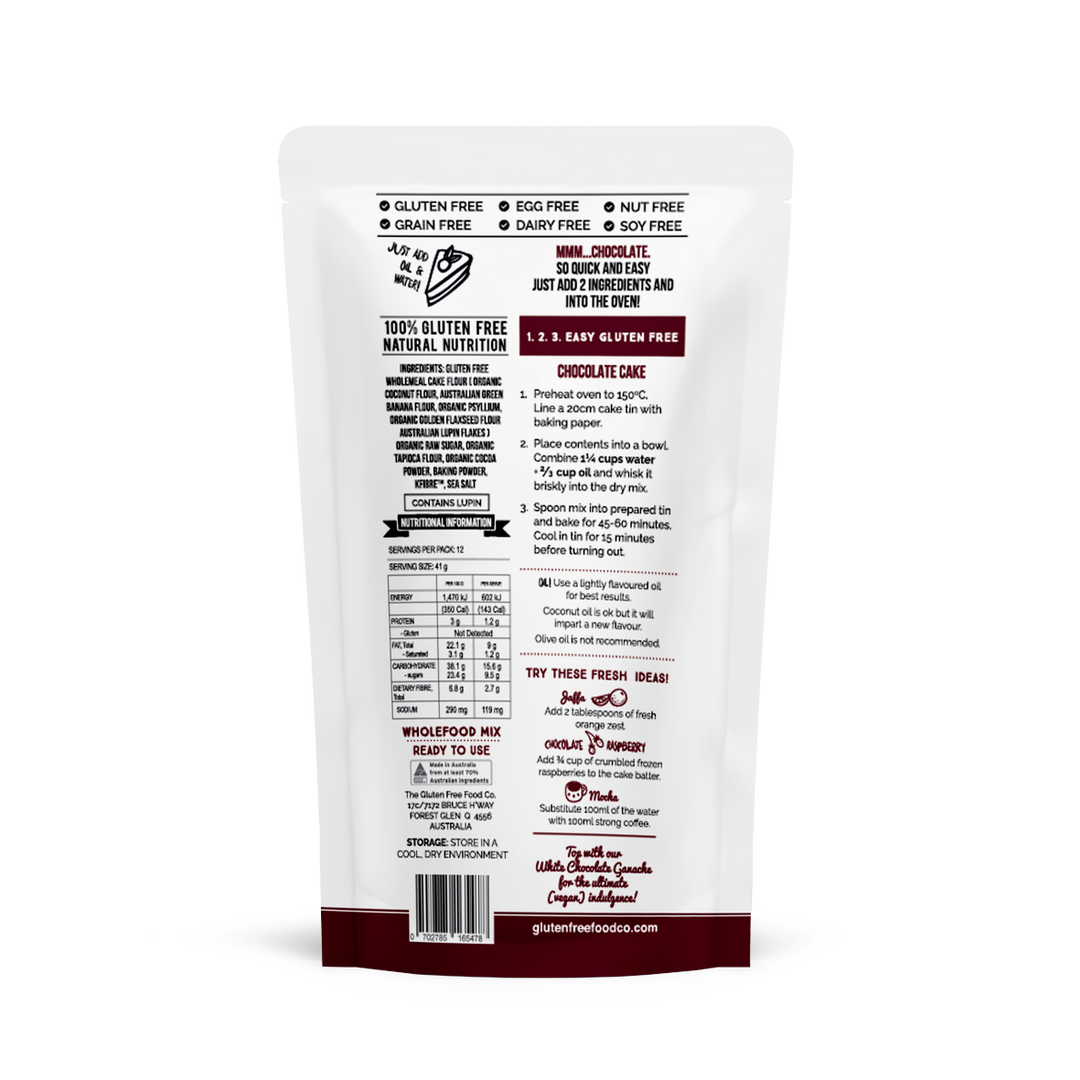 The Gluten Free Food Co Chocolate Cake Mix