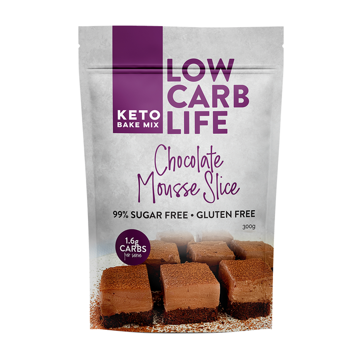 Keto Chocolate Mousse Slice Bake Mix