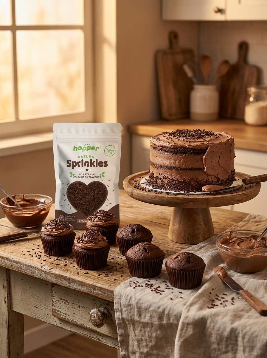 Hopper Sprinkles Chocolate 85g 3 Packs