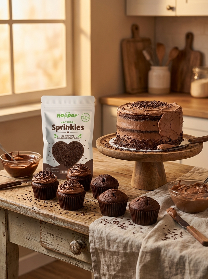 Hopper Sprinkles Chocolate 85g 3 Packs
