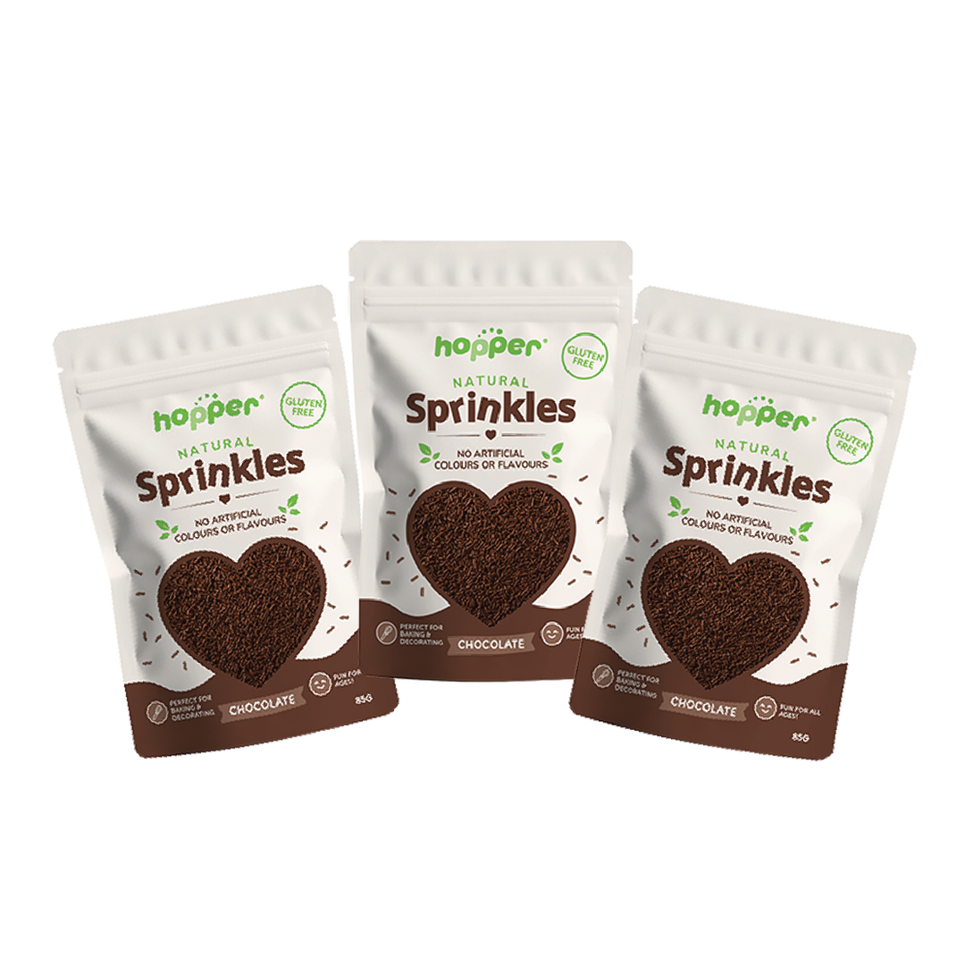 Hopper Sprinkles Chocolate 85g 3 Packs