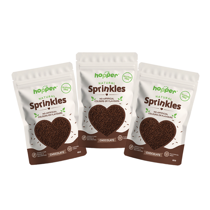 Hopper Sprinkles Chocolate 85g 3 Packs