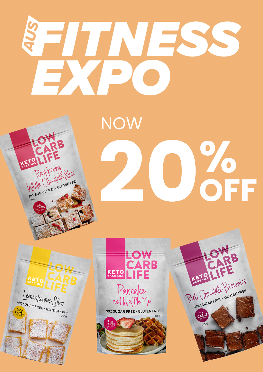 LOW CARB LIFE - FITNESS EXPO BUNDLE