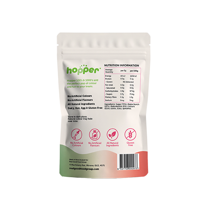 Hopper 100s and 1000s Festive (Red, Green, White) 100g