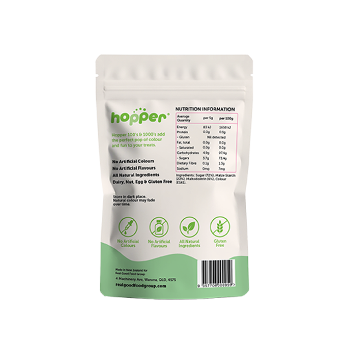 Hopper 100s and 1000s Green 100g