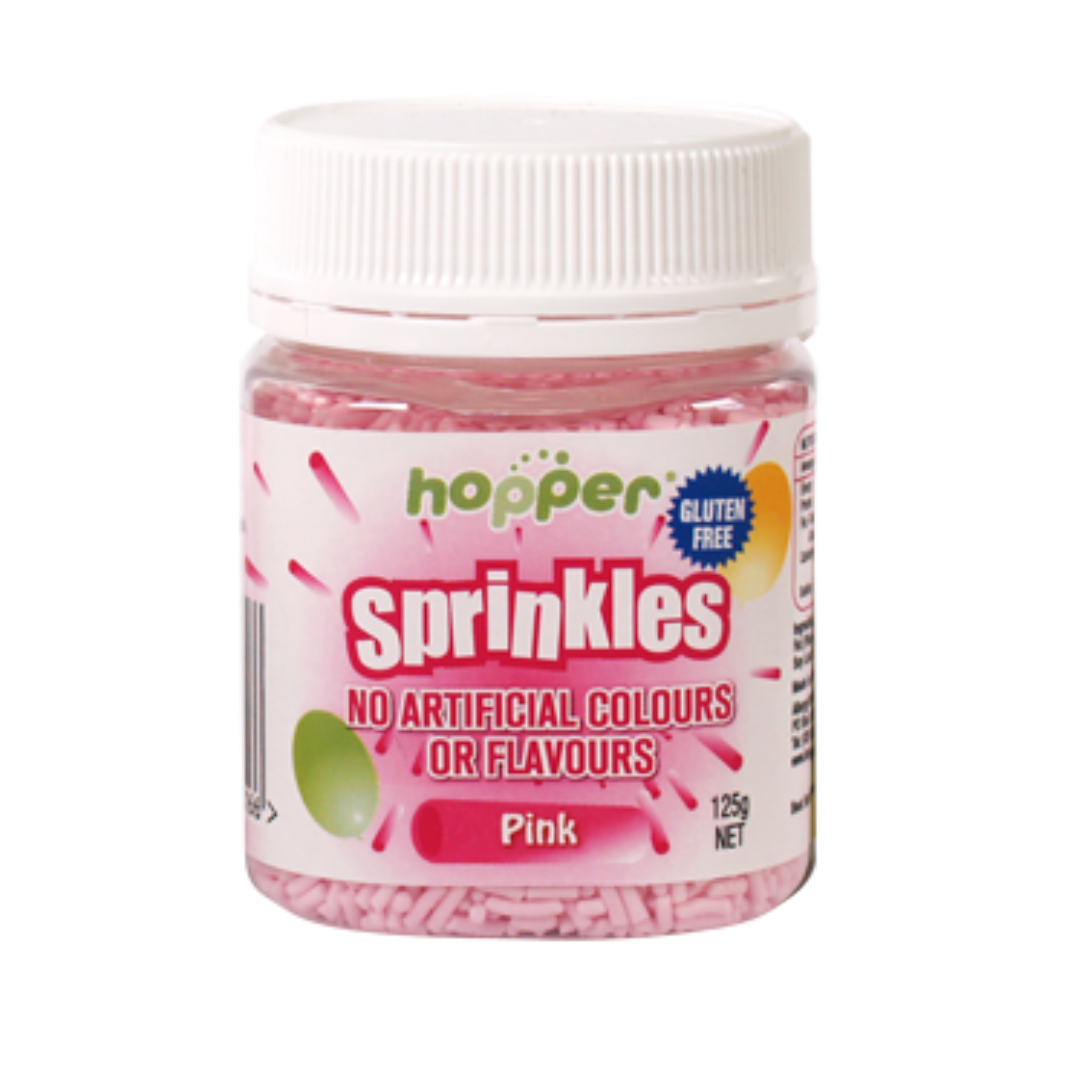 Hopper Sprinkles Pink 125g