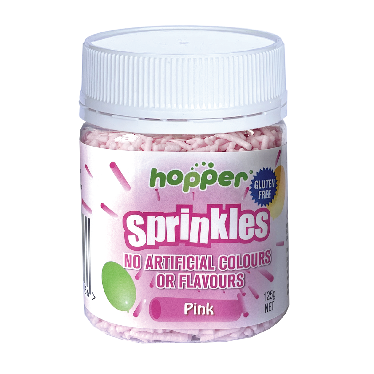 Hopper Sprinkles Pink 125g