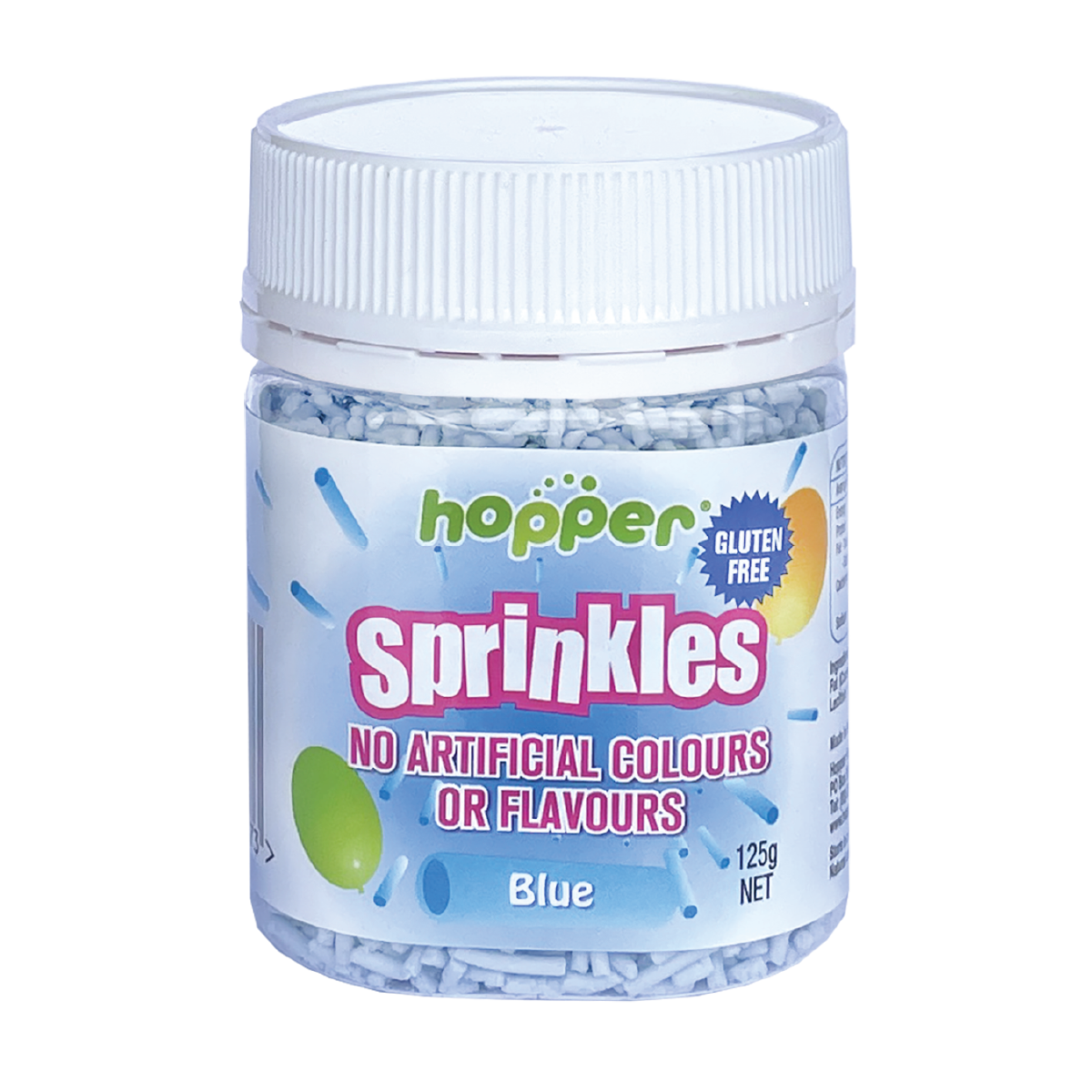 Hopper Sprinkles Blue 125g