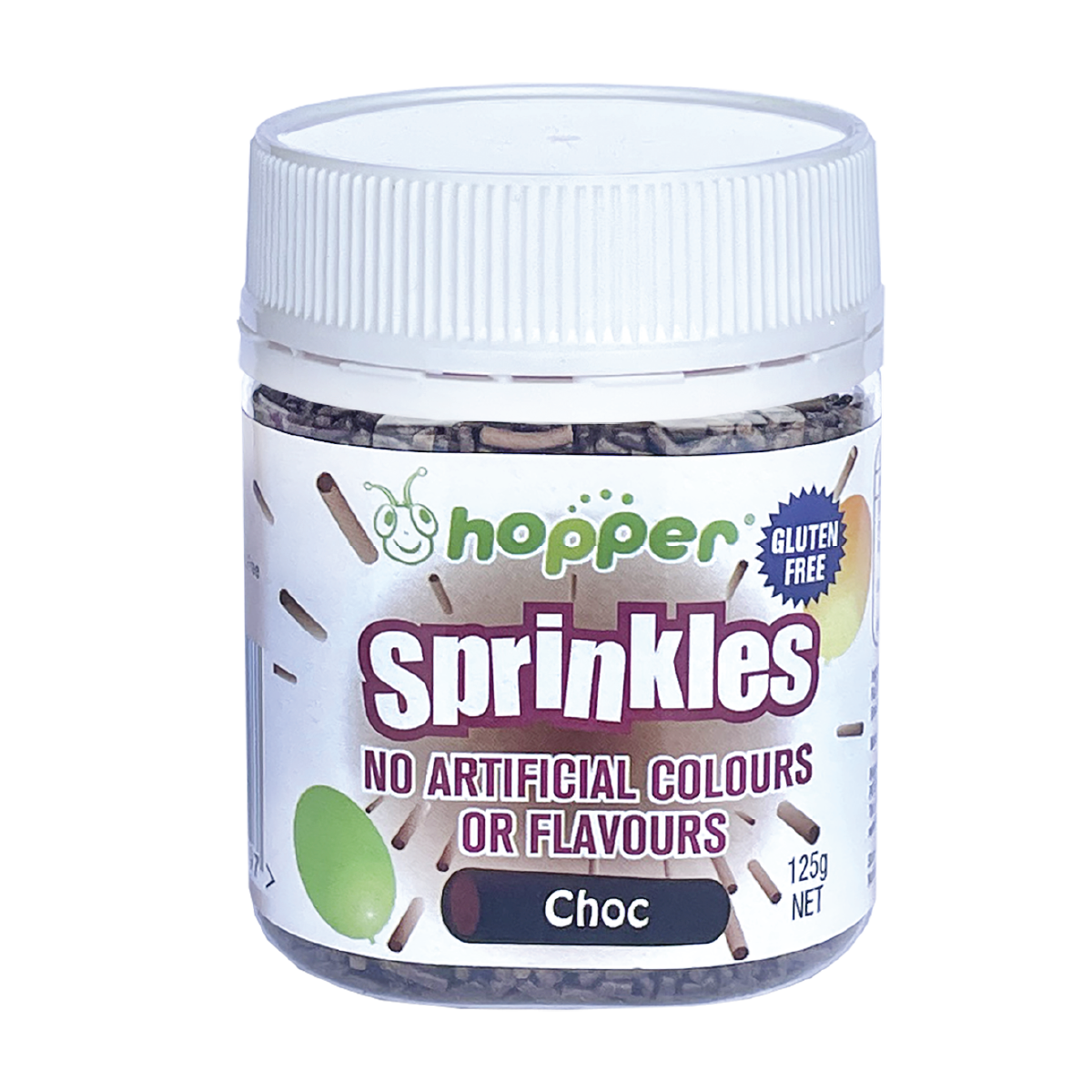 Hopper Sprinkles Chocolate 125g