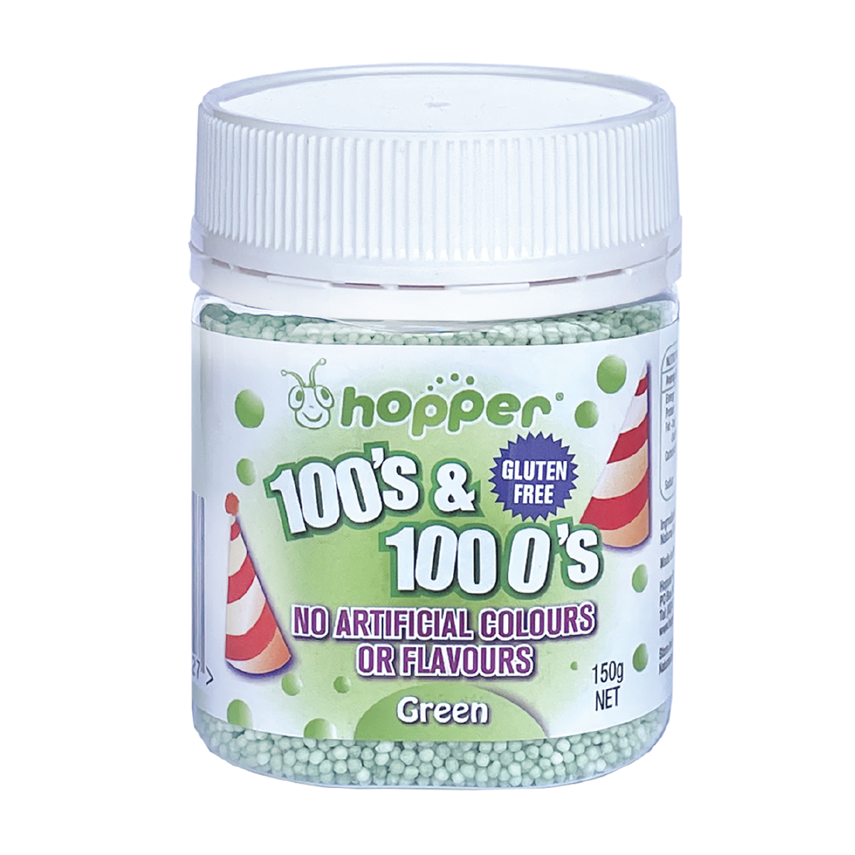 Hopper 100s and 1000s Green 150g