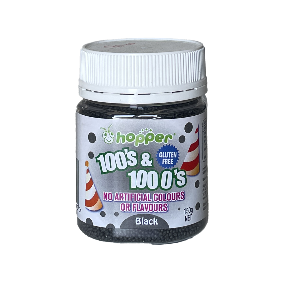 Hopper 100s and 1000s Black 150g