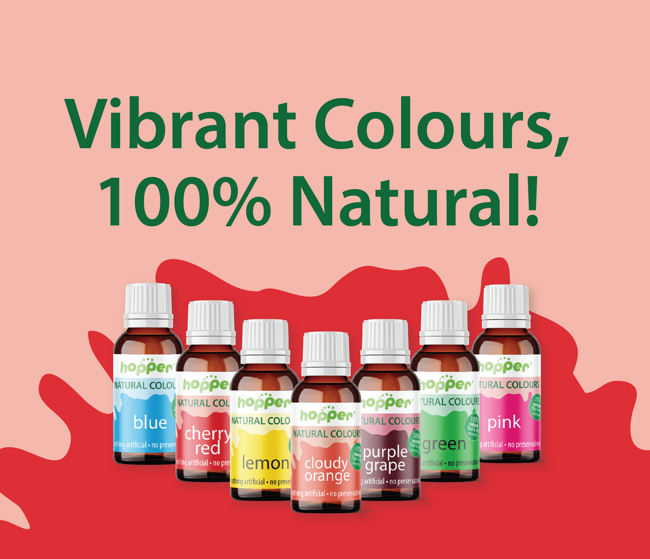 Hopper Natural Food Colour Bundle