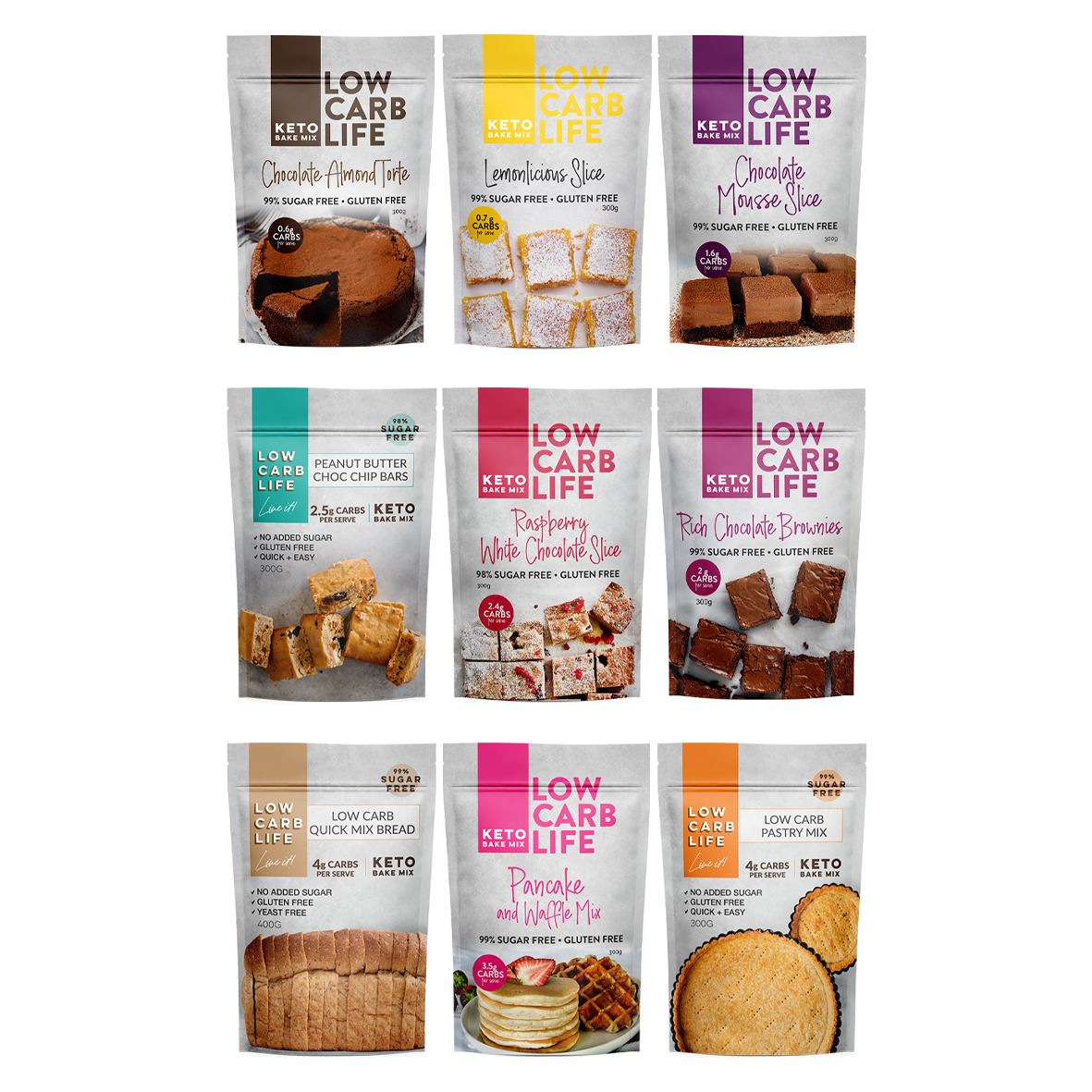 LOW CARB BUNDLE Everyday Favourites!