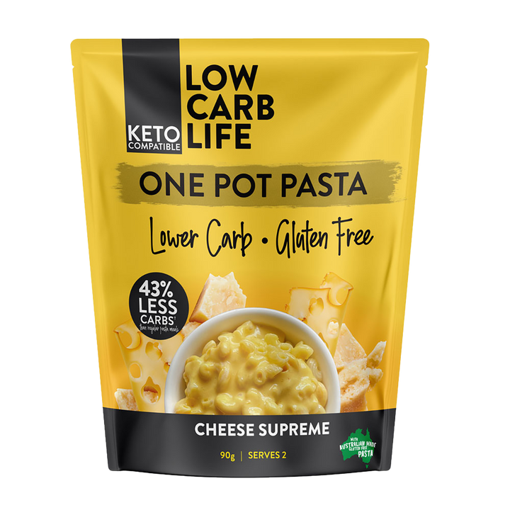 Lower Carb Pasta - Cheese Supreme