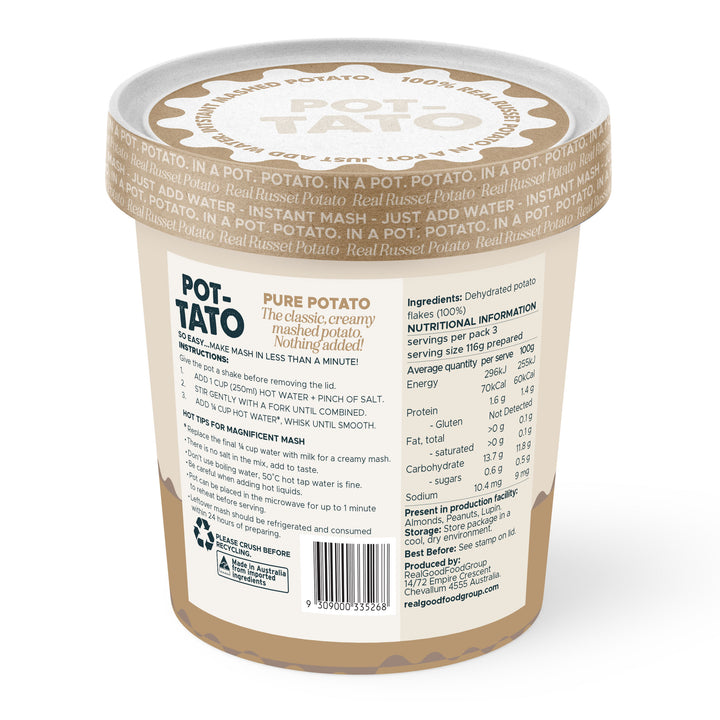 POT-TATO Pure Potato Mash