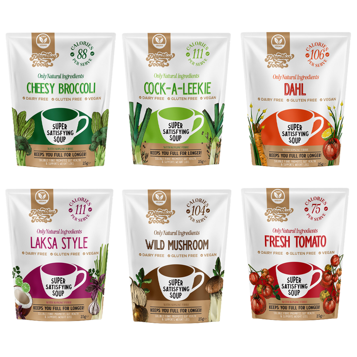 Plantasy Foods Cuppa Soup Combo Pack (6 Flavours x 25g)