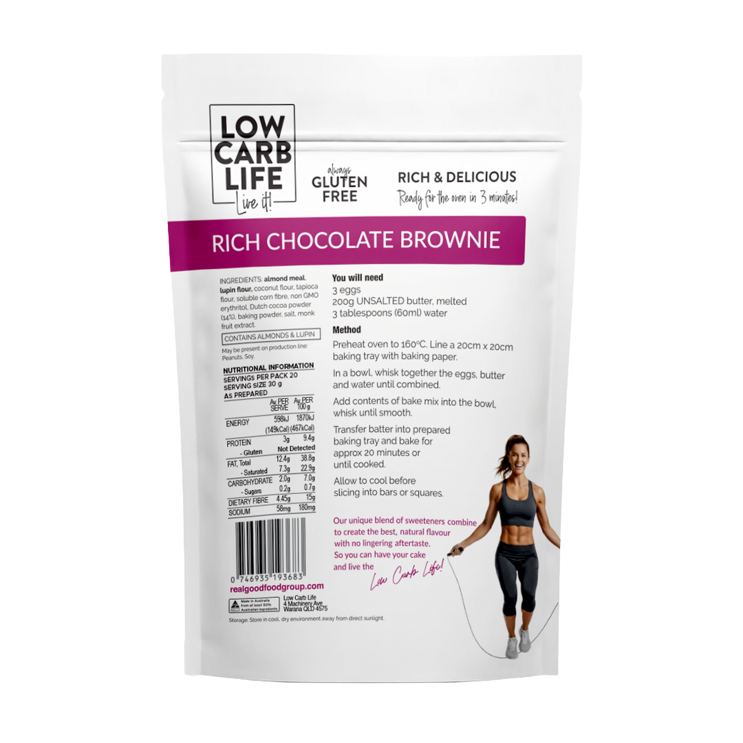 Keto Rich Chocolate Brownie Mix
