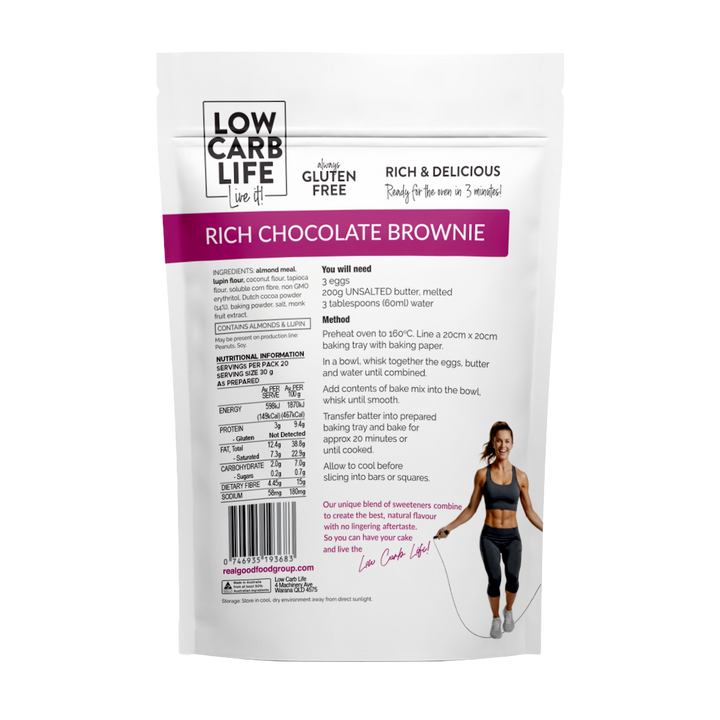 Keto Rich Chocolate Brownie Mix