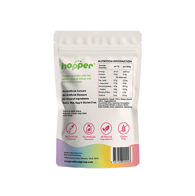 Hopper Sprinkles Rainbow 85g