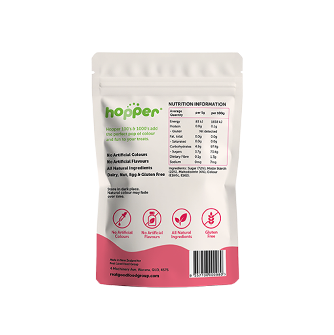 Hopper 100s and 1000s Red 100g