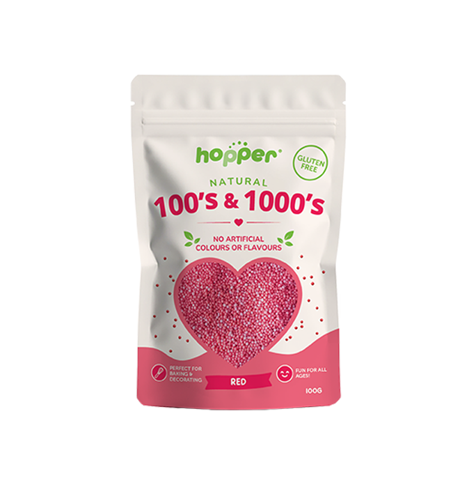 Hopper 100s and 1000s Red 100g