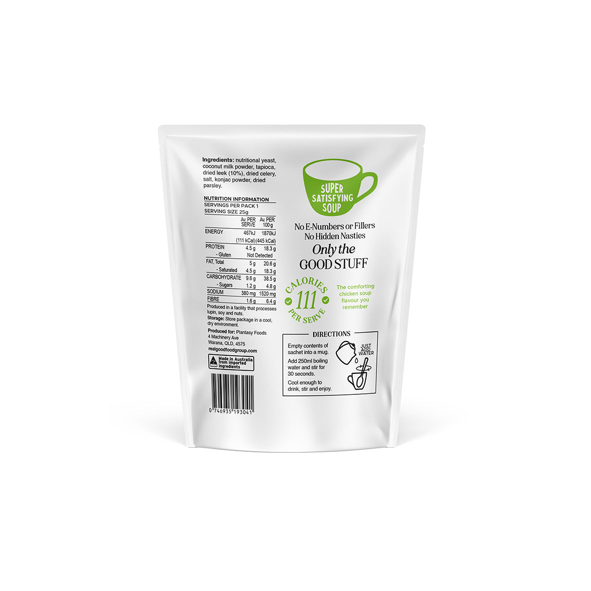Vegan Cuppa Soup - Cock-A-Leekie 25g