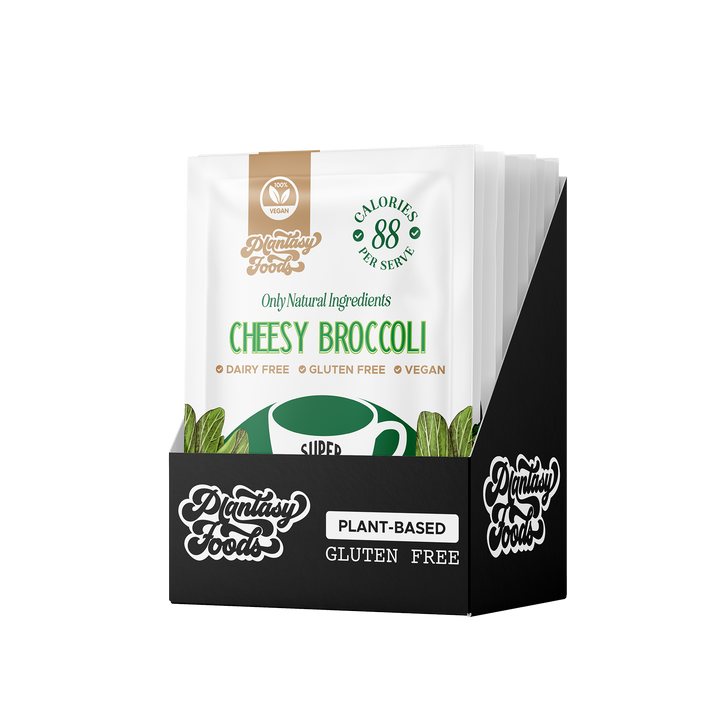 7 x Plantasy Foods Cheezy Broccoli Cuppa Soup 25g