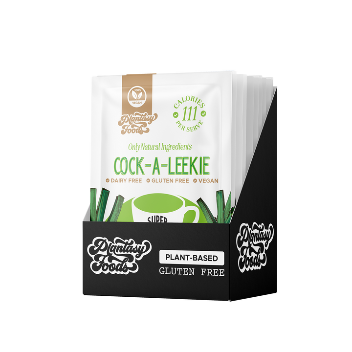 7 x Plantasy Foods Cock-A-Leekie Cuppa Soup 25g