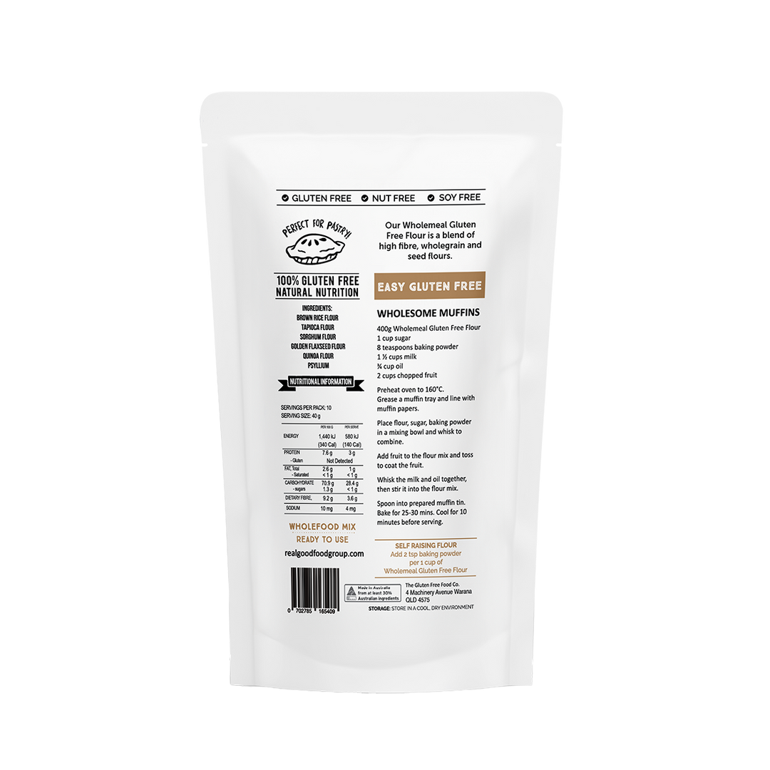 The Gluten Free Food Co Wholemeal Flour Blend