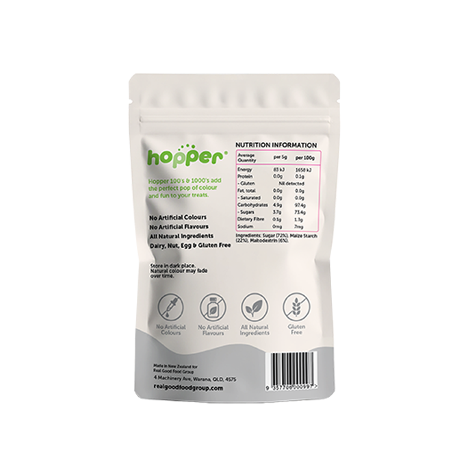 Hopper 100s and 1000s White 100g