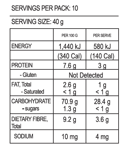 The Gluten Free Food Co Wholemeal Flour Blend