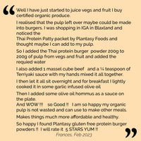 Thumbnail for Plantasy Foods Vegan Protein Patty Mix - Fresh Thai