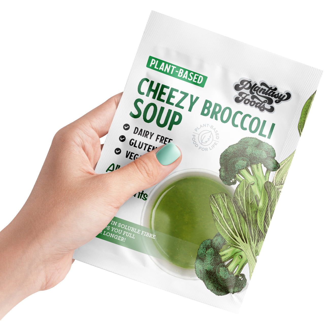 Vegan Cuppa Soup - Cheezy Broccoli